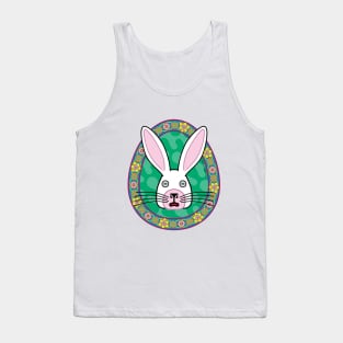 Nimble White Rabbit Emblem Tank Top